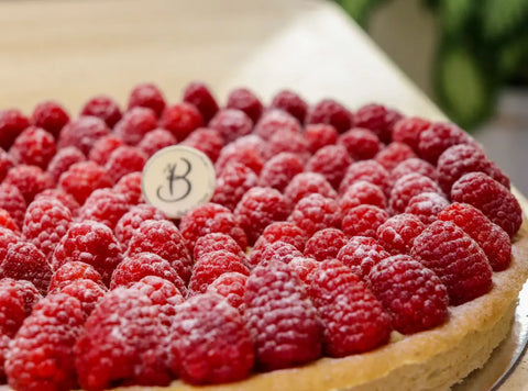 Artisan pastry dessert crafted at Bake N More bakery manufacturing facility in Dubai