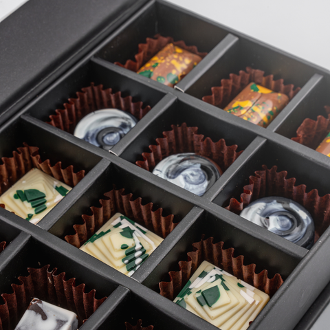 Handcrafted chocolate production by Bake N More chocolate manufacturing facility in Dubai